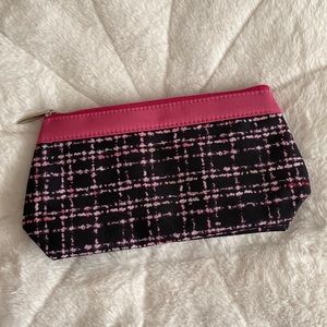 Empty Lancome makeup bag